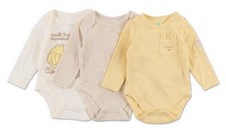 Thumbnail 1: Winnie The Pooh Baby Boys 3 Pk Creepers  