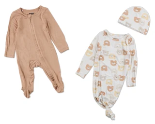 Thumbnail 1: HUGGIES Baby Boys 3 Pc Sleeper Set w/ Hat  