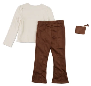 Thumbnail 2: Btween Girls 3 Pc Pants Set w/ Pouch 