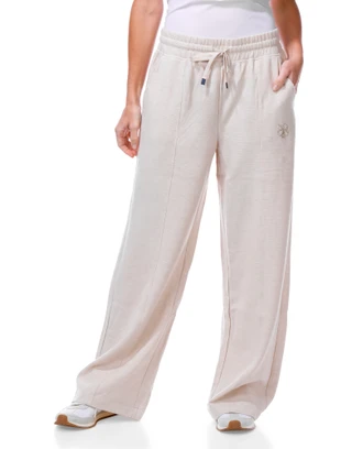 Thumbnail 1: Salt Life Women's Outdoor Wide Leg Waffle Scuba Pants 