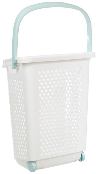 Thumbnail 2: CORE HOME 60 liter Plastic Rolling Hamper  