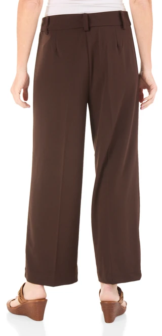 Thumbnail 2: Zac & Rachel Women's 2 Pocket Comfort Stretch Wide Leg Pants 