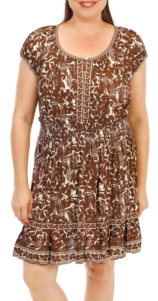 Thumbnail 1: MAX STUDIO Women's Plus Floral Print Dress  