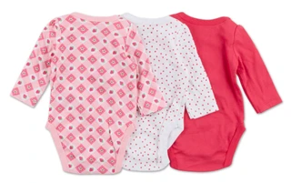 Thumbnail 2: Strawberry Shortcake Baby Girls 3 Pk Creepers  