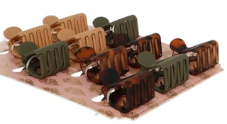 Thumbnail 2: Capelli NY 10 Pk Mini Claw Hair Clips 