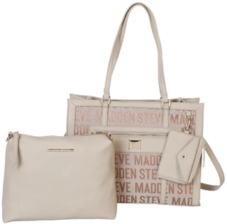 Thumbnail 1: Steve Madden 2 Pc Tote Bag & Pouch Set  