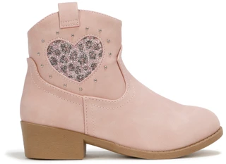Thumbnail 3: Jellypop Girls Western Heart & Studs Shortie Boot 