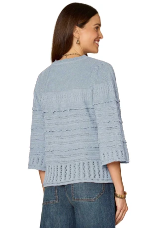 Thumbnail 4: Democracy Petite 3Q Bell Sleeve Sweater  
