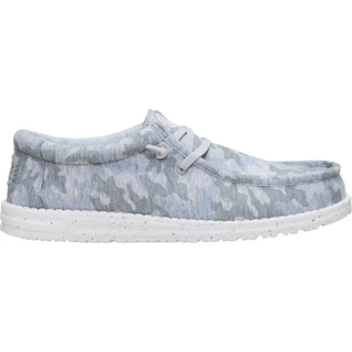 Thumbnail 2: Hey Dude Men's Wally Stretch Jersey Camo Slip-On Shoes 