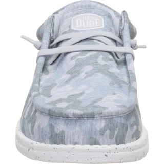 Thumbnail 5: Hey Dude Men's Wally Stretch Jersey Camo Slip-On Shoes 