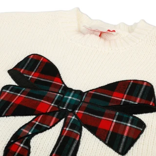 Thumbnail 2: Derek Heart Juniors' Bow Pullover Sweater 