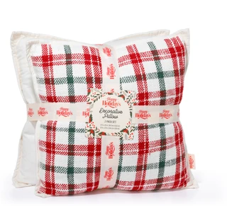 Thumbnail 1: VISTA HOME FASHIONS 2-Piece Flanged Decorative Pillow Set 