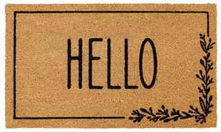 Thumbnail 1: Stitch & Weft Hello Branch Doormat 