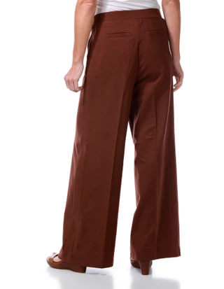 Thumbnail 2: Nicole Miller Women's Button Tab Wide Leg Pants 