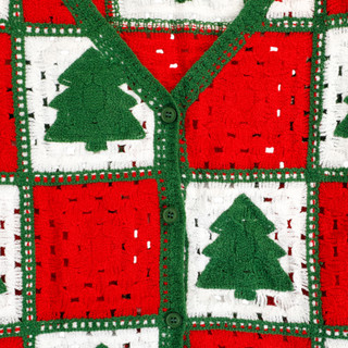 Thumbnail 2: Liv Women's Plus Holiday Crochet Cardigan 