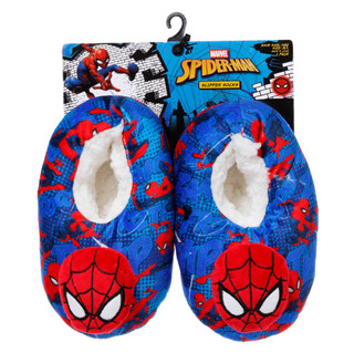Thumbnail 1: Spiderman Boys' Fuzzy Slipper Socks 