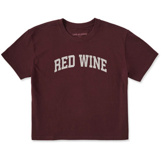 Thumbnail 1: Life is Good Women's Red Wine Tee 