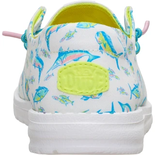 Thumbnail 3: Hey Dude Women's Wendy Fish Print Casual Sport Shoes 