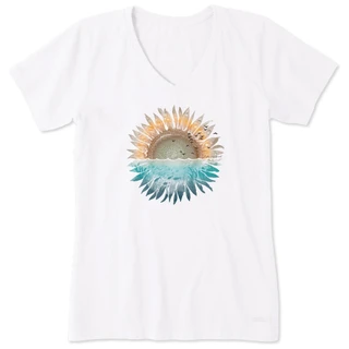 Thumbnail 1: Life is Good Women's Sunflower Tee 