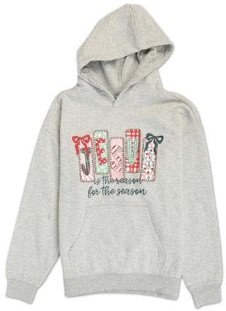 Thumbnail 1: Vintage threadz Juniors' Jesus Is the Reason Hoodie 