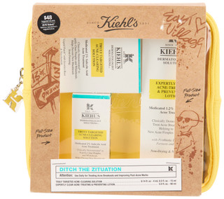 Thumbnail 1: KIEHL'S 3 Pc Acne Treatment Skin Care Set w/ Bag 