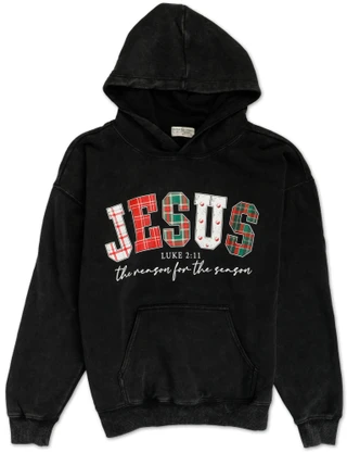 Thumbnail 1: Vintage threadz Juniors' Long Sleeve Graphic Hoodie 