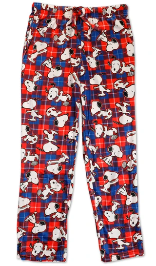 Thumbnail 1: Peanuts Men's Snoopy Pajama Pants 