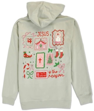 Thumbnail 1: Inspired Culture Juniors' Jesus Is The Reason Hoodie  