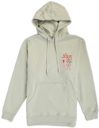 Thumbnail 2: Inspired Culture Juniors' Jesus Is The Reason Hoodie  