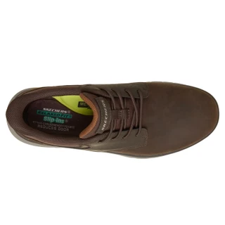 Thumbnail 3: Skechers Men's Slip-Ins Relaxed Fit Orell Brad Oxford Sneakers 