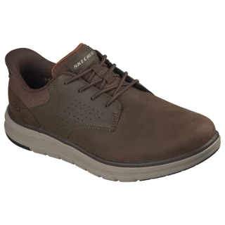 Thumbnail 1: Skechers Men's Slip-Ins Relaxed Fit Orell Brad Oxford Sneakers 