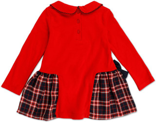 Thumbnail 2: Tommy Hilfiger Toddler Long Sleeve Collared Dress 