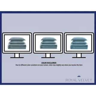 Thumbnail 17: ROYAL VELVET Royal Velvet Wavy Cotton Velvet Quilt Set 