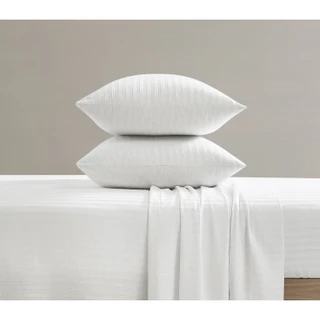 Thumbnail 14: ROYAL VELVET Royal Velvet Signature Dobby Stripe Pillow Case Set 
