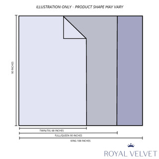 Thumbnail 16: ROYAL VELVET Royal Velvet Solid Textured Dream Cotton Blanket 