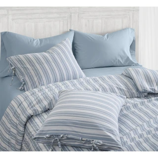 Thumbnail 10: FARMHOUSE  Rachel Ashwell  Wide Ticking Stripe Duvet Cover Set 