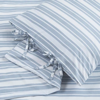 Thumbnail 16: FARMHOUSE  Rachel Ashwell  Wide Ticking Stripe Duvet Cover Set 