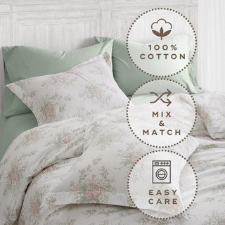 Thumbnail 5: FARMHOUSE The Farmhouse  Rachel Ashwell English Garden Duvet Cover Set 