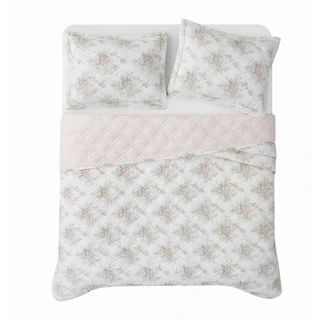 Thumbnail 8: FARMHOUSE The Farmhouse by Rachel Ashwell English Garden Quilt Set 