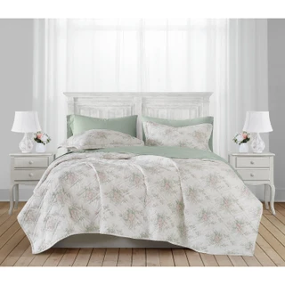 Thumbnail 14: FARMHOUSE The Farmhouse by Rachel Ashwell English Garden Quilt Set 