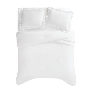 Thumbnail 10: FARMHOUSE The Farmhouse by Rachel Ashwell Ruffled Washed Comforter Set 