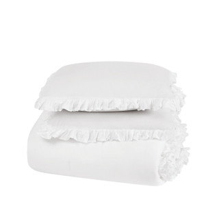 Thumbnail 11: FARMHOUSE The Farmhouse by Rachel Ashwell Ruffled Washed Comforter Set 