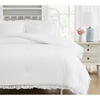 Thumbnail 12: FARMHOUSE The Farmhouse by Rachel Ashwell Ruffled Washed Comforter Set 