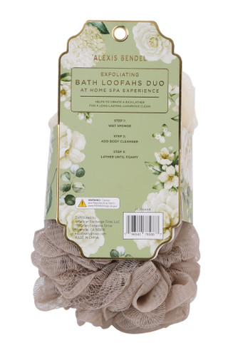 Thumbnail 2: Alexis Bendel 2 Pk Exfoliating Bath Loofahs 