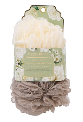 Thumbnail 1: Alexis Bendel 2 Pk Exfoliating Bath Loofahs 