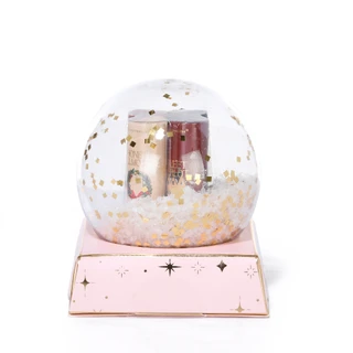 Thumbnail 2: SIMPLE PLEASURES 4-Piece Snow Globe Lip Balm Set 