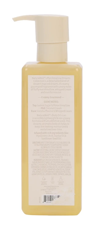 Thumbnail 2: NATURE WELL 11 oz Marshmallow Dreams Body Oil 