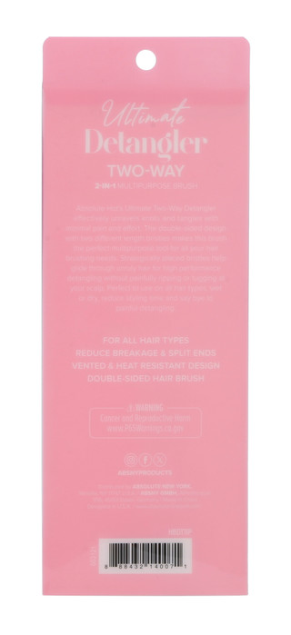 Thumbnail 2: Absolute Hot Ultimate Two-Way Smooth Touch Detangler Brush 