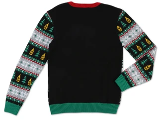 Thumbnail 2: Ugly Christmas Sweater Men's Frothy the Snowman Sweater 