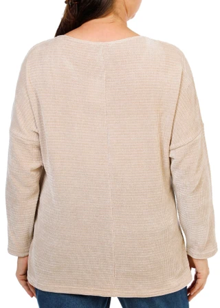 Thumbnail 2: Chenault Women's Plus Yeehaw Chenille Top  